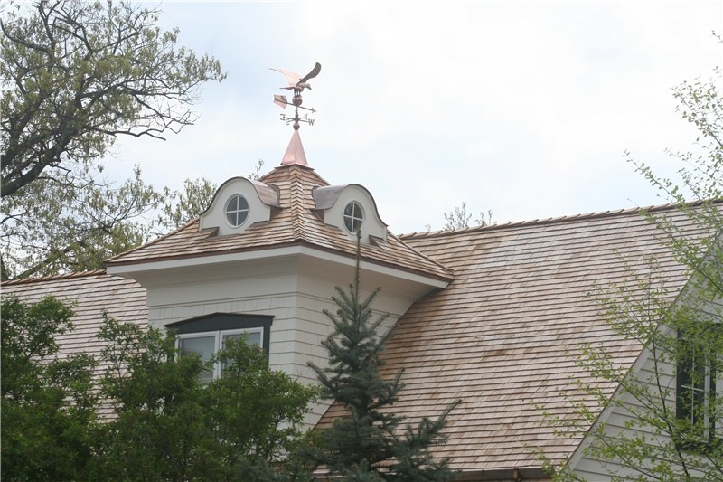 Copper Dormer Roof and Finial