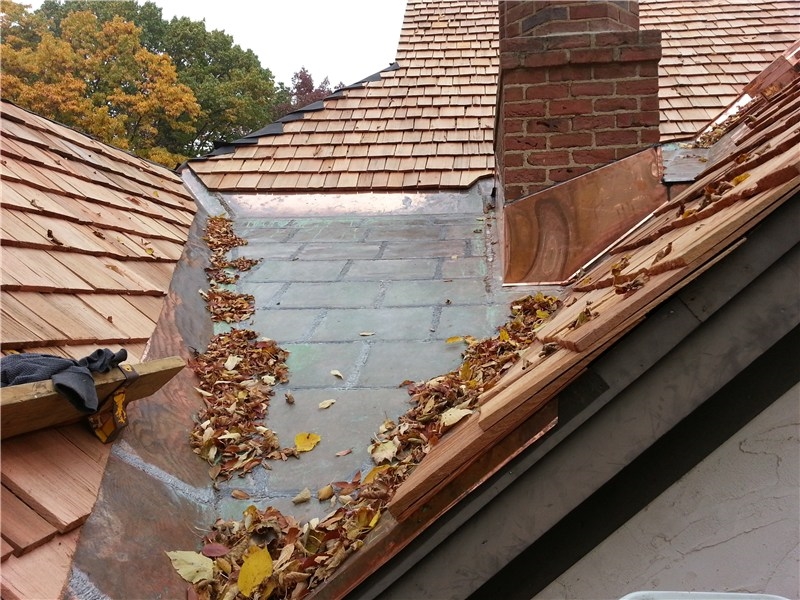 Copper Solid Seam Roof