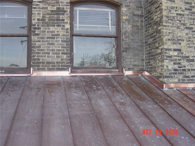 Historic Copper Roof Work