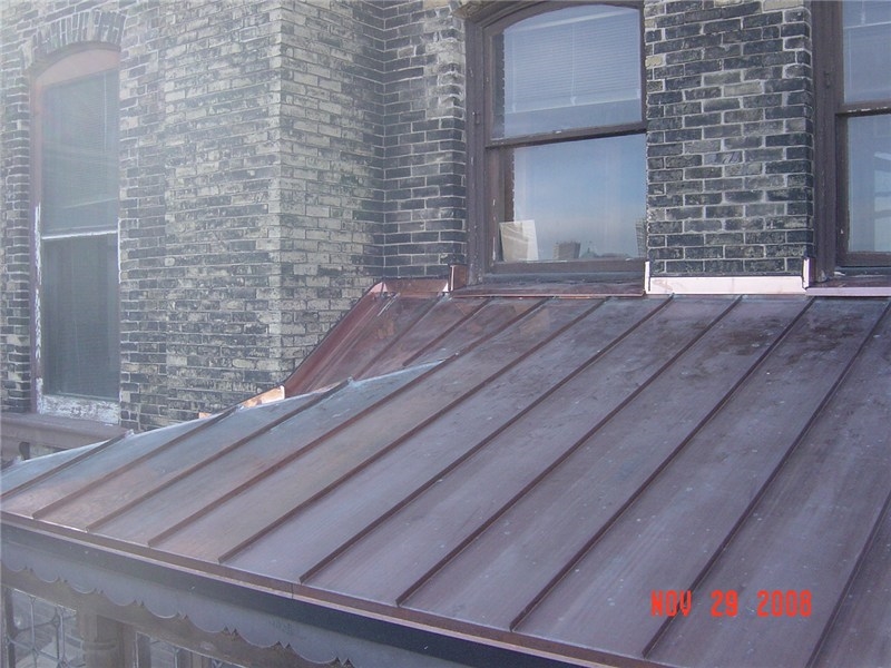 Historic Copper Roof Work